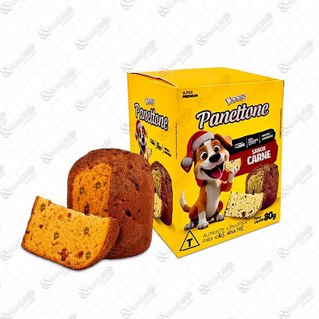 Panetone Sabor Carne 80g