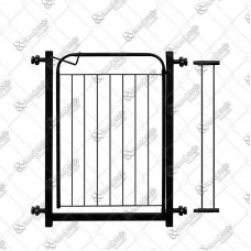 Portao Seguranca 80cm C/extensor Preto