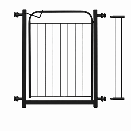 Portao Seguranca 80cm C/extensor Preto