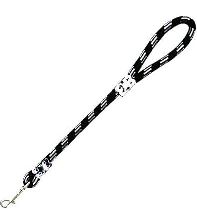 Guia Corda 16mm X 1mt Mosquetão Preta