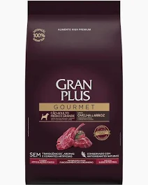 Ração GranPlus Gourmet Caes Ad Medias e grand Ovelha 15kg.