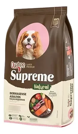 Quatree Supreme Cão Dermasense Adulto Raças peq. 2,5kg