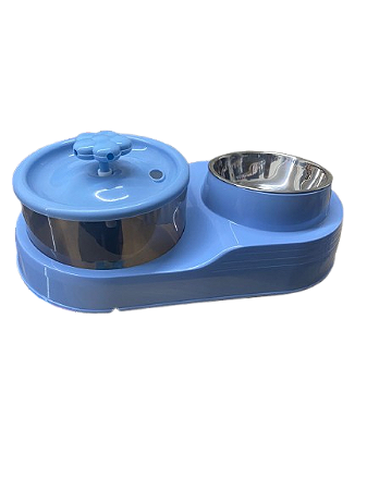 Kit Fonte C/bomba E Comedouro Inox