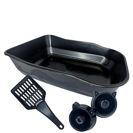 Kit Bandeja Gato Black - Nova Durapet