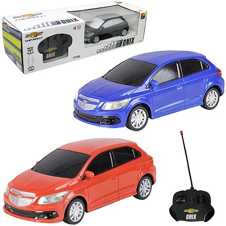 Carrinho De Controle Remoto Onix Chevrolet Várias Cores
