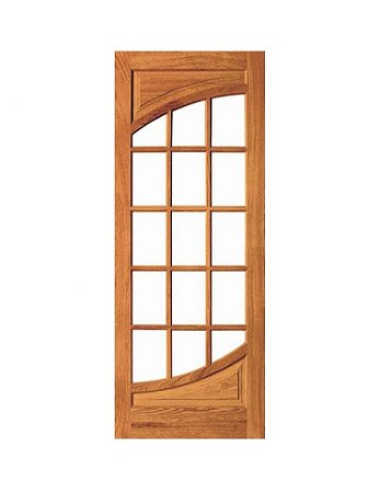 Porta Putiri Vidrinho - Madeira Maciça - Angelim