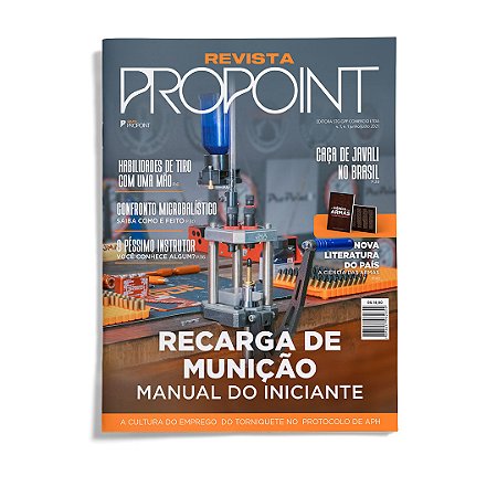 Revista Propoint 1ª Edição - Recarga De Munição