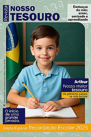Capa de Revista - Nosso Tesouro
