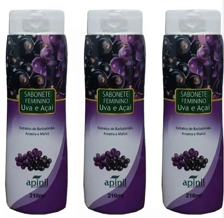 SABONETE ÍNTIMO UVA E AÇAÍ
