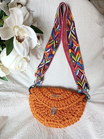 Bolsa Clutch em Crochet Recife