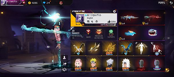 Conta braba logada via VK