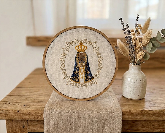 Bastidor Bordado Nossa Senhora Aparecida