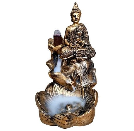 Incensário Buda Hindu- Cascata e Vareta