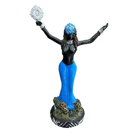 Imagem Orixá Iemanjá- Cor azul