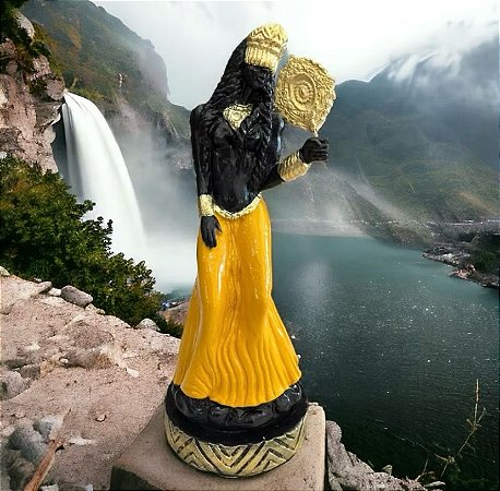 Imagem Orixá Oxum- Cor Amarelo