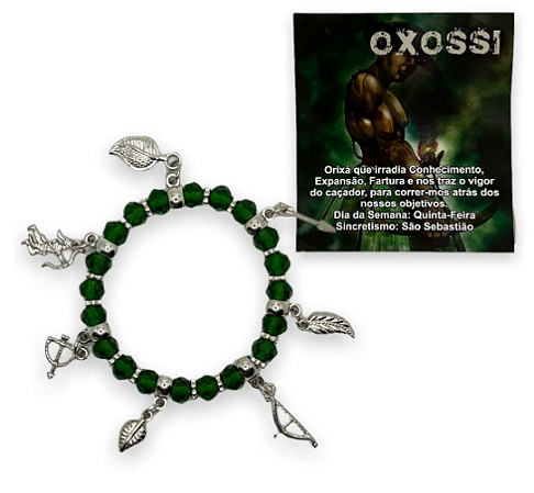Pulseira 7 pingentes- Oxossi
