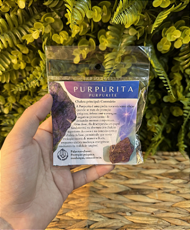Kit Pedra Purpurita- unidade