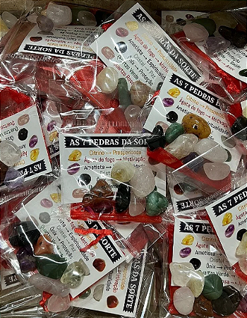Kit 7 Pedras da Sorte