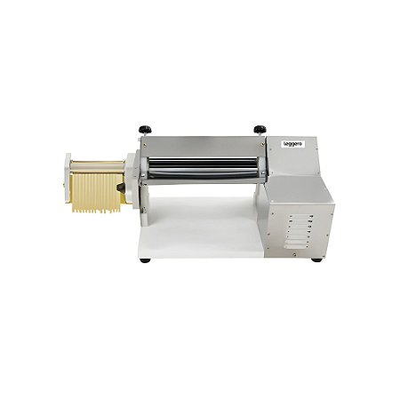 Cilindro Laminador Elétrico 28cm Massas Pão Cortador Talharim Inox Leggero