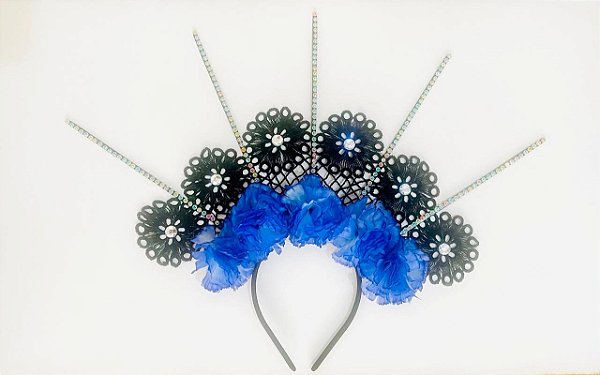 Tiara Maldade Azul