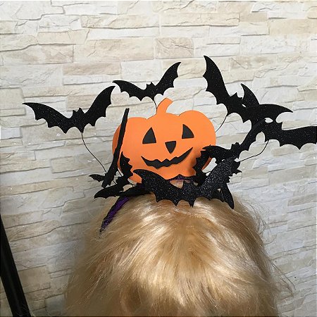 Tiara - Morcegos e Abóbora