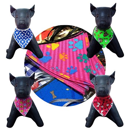 50 Bandanas Pet Shop Banho e Tosa - Atacado