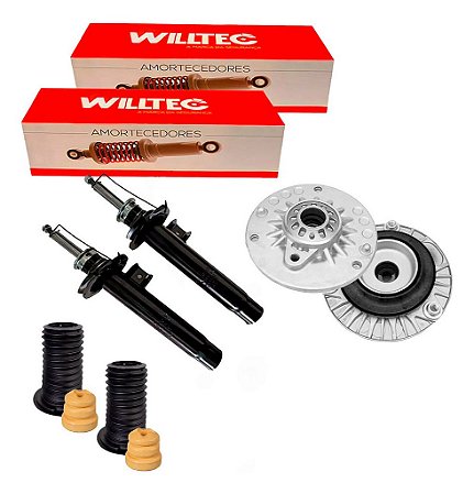 Kit Amortecedor Coxim Guarda Pó Bmw 116i 118i 120i 125i F20