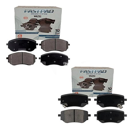 Pastilha De Freio Nissan Frontier - Dianteira E Traseira