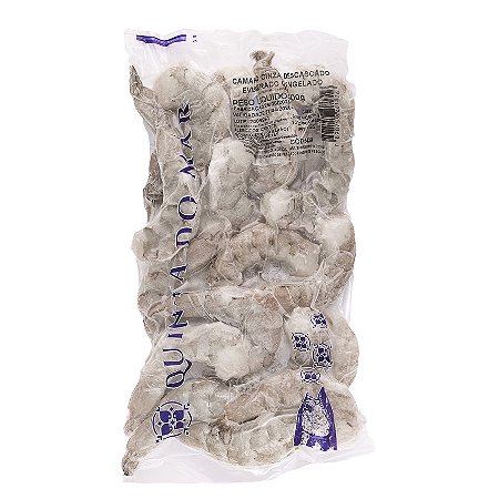 Camarão Cinza congelado pacote 500g
