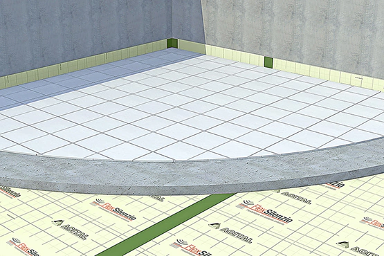 Manta Isolante Acústica Para Laje - 1,20mx50m - 5mm - 60m²