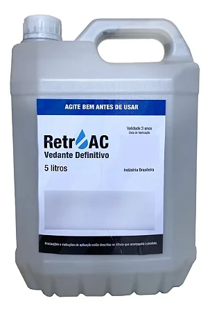 Vedante Definitivo Retro Ac - Telhados E Calhas - Kit 5l