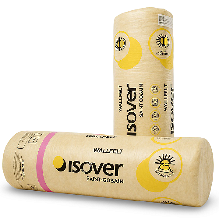 Lã De Vidro Feltro 15m² 50mm Manta Térmica - Isover