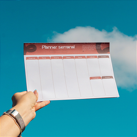 Planner Semanal Filhas Criativas