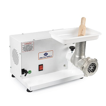 Moedor de Carne e Extrusor de Massas Boca 5 1/3 CV Bivolt Delta Grill