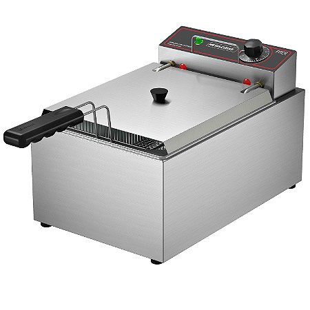Fritadeira Elétrica Inox Industrial Metalcubas 5L Frce 5