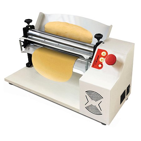 Cilindro Laminador Elétrico de Massas 40cm Com Regulador de Velocidade Bivolt Saro