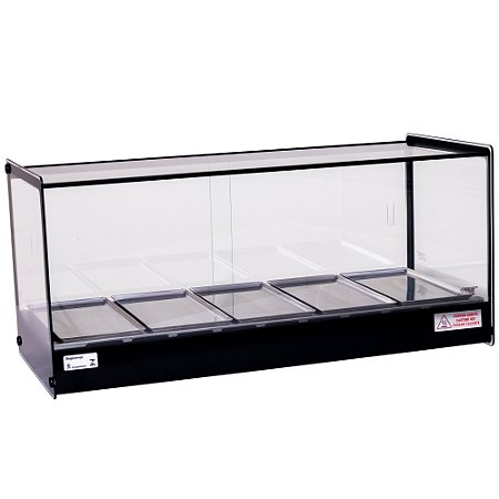 Estufa EVR Vitrine Para Salgados 5 Bandejas Titã
