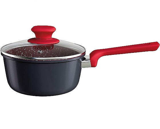 Panela Antiaderente Indução ColorStone 18 2,2L Titânio Euro