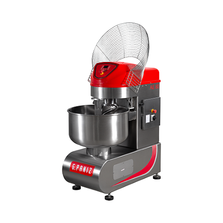 Masseira Industrial Amassadeira Espiral AE80 G2 Aço Inox 2 Velocidades G Paniz