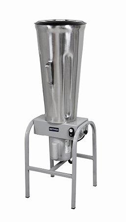 Liquidificador Industrial Basculante Profissional 1,5 cv Metvisa LQL 25L Elétrico Jarra de Aço Inox