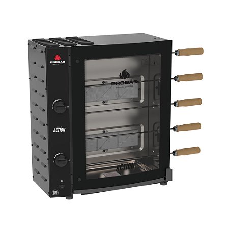 Forno Assador Rotativo Industrial Progás PRAC-05 I 5 Espetos