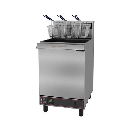 Fritadeira Industrial a Gás 45L Fog3c Premium Metalcubas Inox