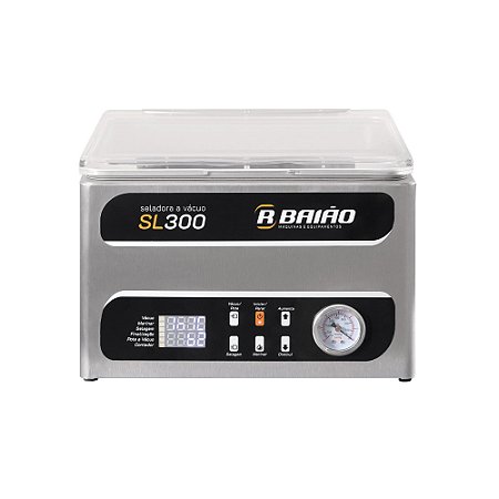 Seladora a Vácuo de Câmara SL300 Inox R Baião Profissional