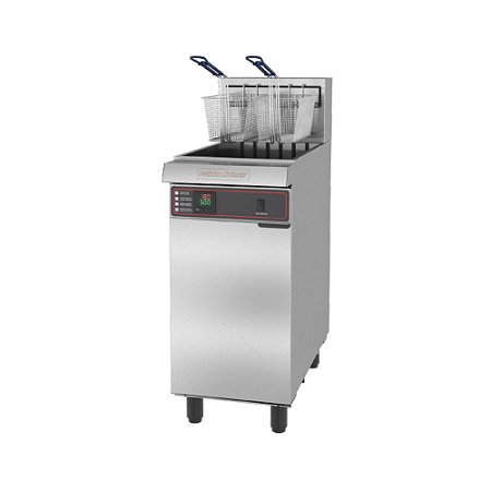 Fritadeira Industrial Elétrica Água e Óleo FAO 2C Premium 25L Inox Metalcubas