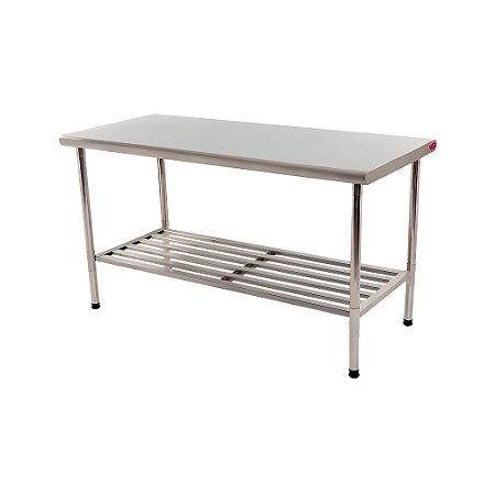Mesa Multiuso Inox 430 1,90x0,70 Desmontável Imeca