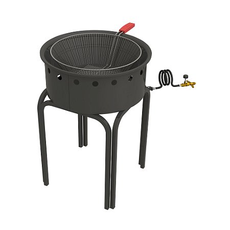 Fritadeira de Tacho a Gás PR-14 G 14L Alta Pressão Progás