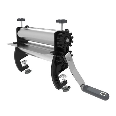 Cilindro de Massas AND Anodilar Super Mariella 28cm Manual Cromado Para Pães Pastéis Salgados