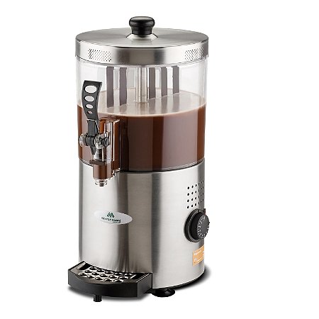 Chocolateira 3L Aquecedor de Bebidas Chocolate Pá Giratória Marchesoni
