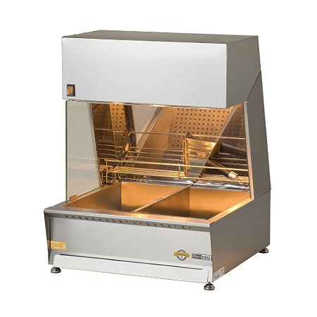 Conservador de Frituras Elétrico MarcPro Inox 2 Cubas 6 KG Marchesoni