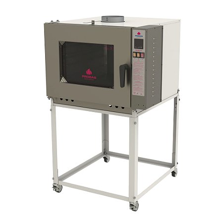 Forno Turbo a Gás Industrial Com Vapor Padaria 5 Esteiras PRP-5000NL Bivolt Progás